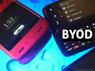 BYOD
ﬂickr.com/photos/ﬁshbraintexas/7263316350/
 