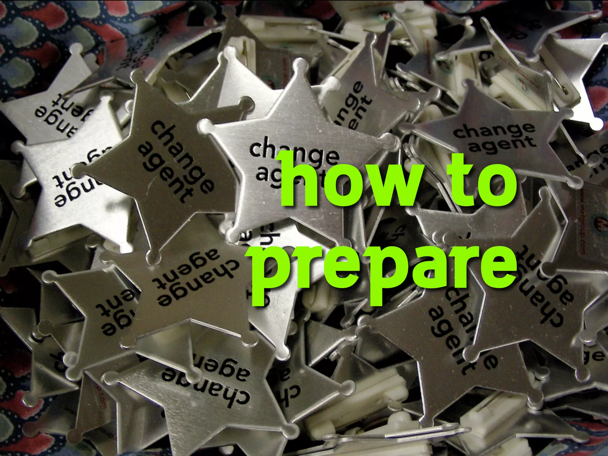 how to 
prepare 
 