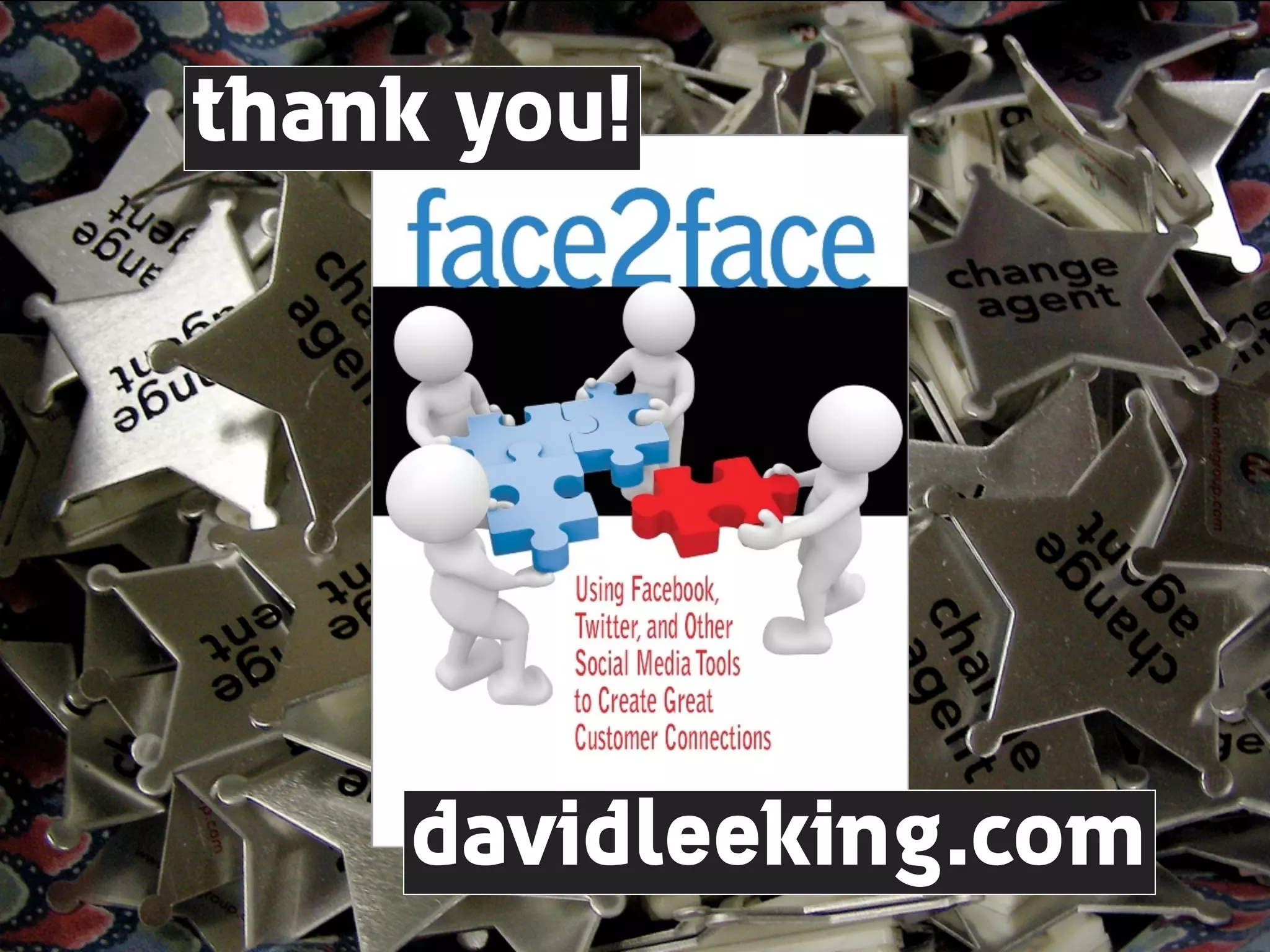 thank you! 
davidleeking.com 
