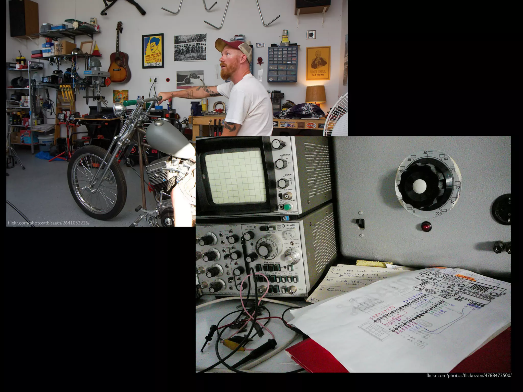 flickr.com/photos/tbisaacs/2641052226/ 
flickr.com/photos/flickrsven/4788472500/ 
 