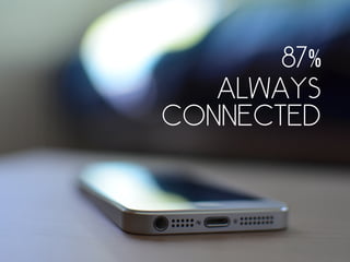 87%
always
connected
 