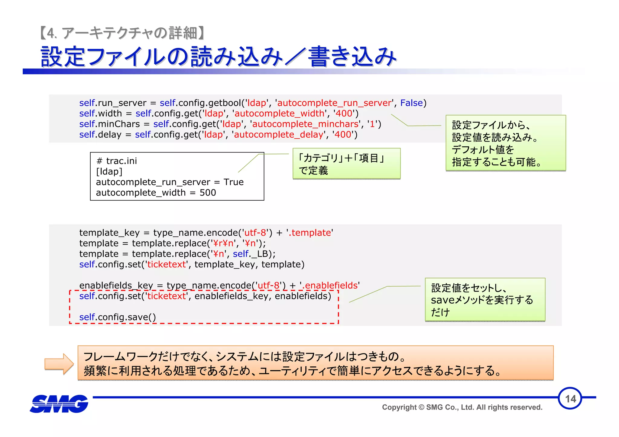 技術トレンディセミナー フレームワークとしてのTrac