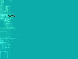 • Nymi.
 