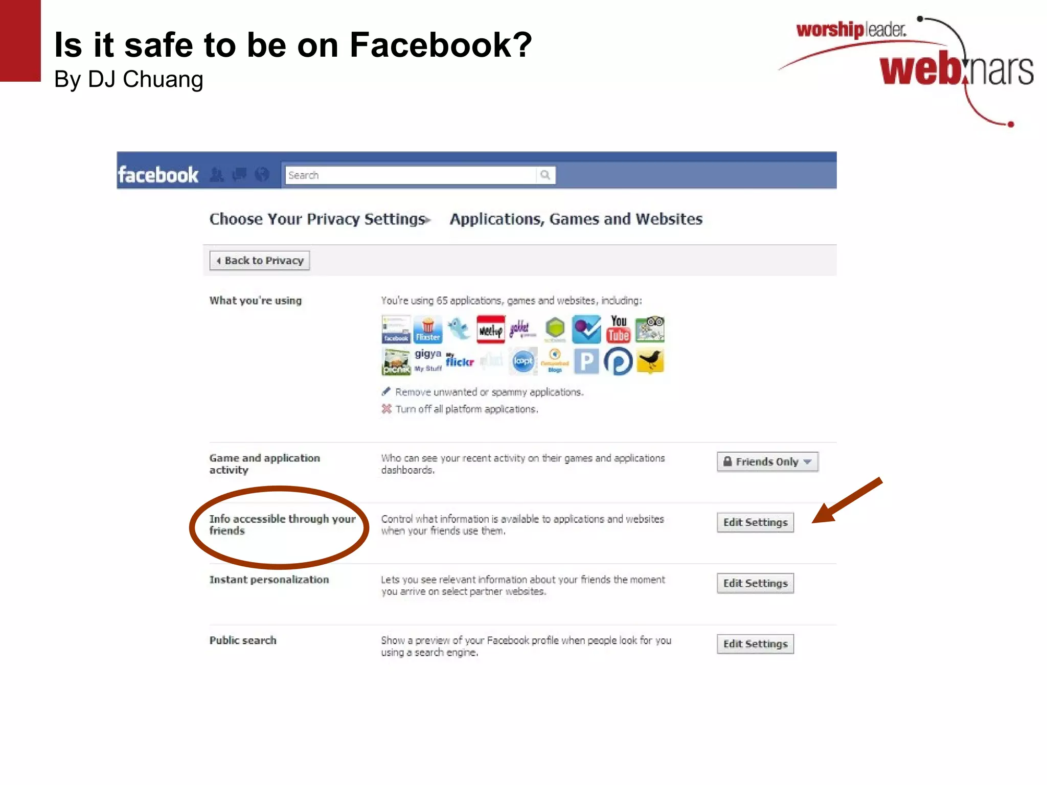 Is it safe to be on Facebook?   By DJ Chuang http://www.flickr.com/photos/mvellandi/3427749387/ http://www.flickr.com/photos/mvellandi/3427749387/ http://www.flickr.com/photos/mvellandi/3427749387/ http://www.flickr.com/photos/mvellandi/3427749387/ 