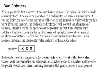 Bad Pointers
 