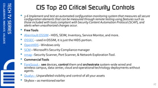 SynerComm's Tech TV series CIS Top 20 Critical Security Controls #3 | PDF