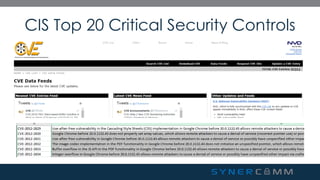 SynerComm's Tech TV series CIS Top 20 Critical Security Controls #4 | PDF