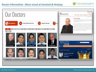 Doctor Information : More visual at Sancheti & Hinduja

http://www.techved.com/

2013 Techved Consulting India Pvt. Ltd.

 