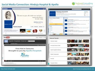 Social Media Connection: Hinduja Hospital & Apollo

http://www.techved.com/

2013 Techved Consulting India Pvt. Ltd.

 