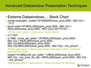 Techwave 2006 Advanced Datawindow Functionality | PPT