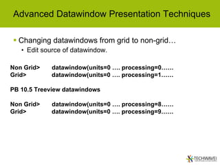 Techwave 2006 Advanced Datawindow Functionality | PPT