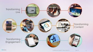 Confidential and copyright of Somo Custom Ltd. June 23 4
Transforming
Live
Transforming
Engagement
Transforming
Content
 