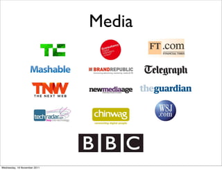 Media




Wednesday, 16 November 2011
 