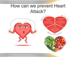 How can we prevent Heart
Attack?
 