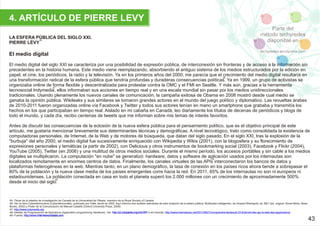 La esfera publica del siglo XXI. Pierre Levy