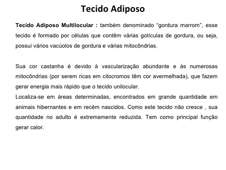 Tecido Adiposo E Cartilaginoso