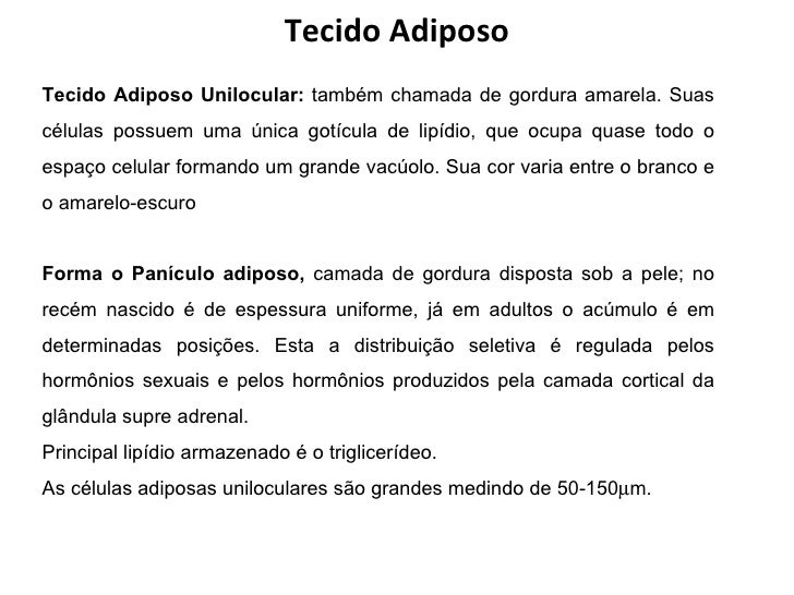 Tecido Adiposo E Cartilaginoso Tecido Adiposo E Cartilaginoso