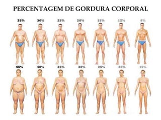 PERCENTAGEM DE GORDURA CORPORAL
 