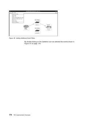 Figure 90. Adding Additional Event Filters

                         By double-clicking on the Cabletron icon we selected the events shown in
                         Figure 91 on page 179.




178    TEC Implementation Examples
 