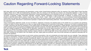 Project Look Back Look Forward Project Statement Example Qb2 Site Visit | PDF