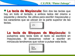 Teclado y Teclas Especiales | PPT