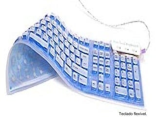 Teclado flexível. 