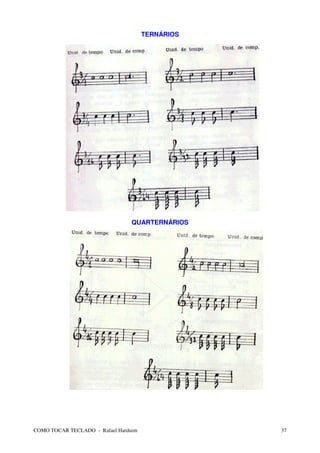 TERNÁRIOS




                                 QUARTERNÁRIOS




COMO TOCAR TECLADO - Rafael Harduim               37
 
