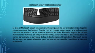 Teclado curvo microsoft clearance
