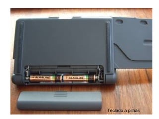Teclado a pilhas 