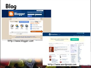 Blog
http://www.blogger.com
http://www.wordpress.com
 