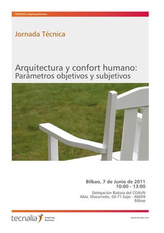 Tecnalia arquitectura confort humano bilbao 07 06-11