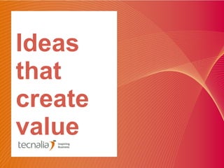 Ideas  that create value 