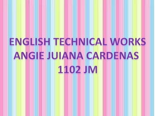 ENGLISH TECHNICAL WORKS