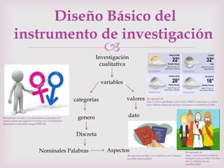 Diseño instrumento de investigación | PPTX | Science