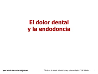 El dolor dental y la endodoncia 
