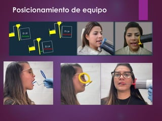 Posicionamiento de equipo
 