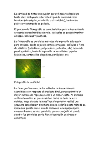 Tecnica de imprecion en offset