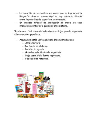 Tecnica de imprecion en offset