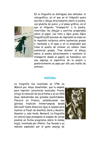 Tecnica de imprecion en offset