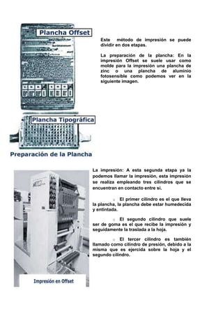 Tecnica de impresión