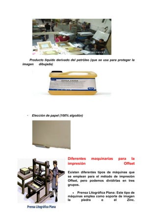 Tecnica de impresión