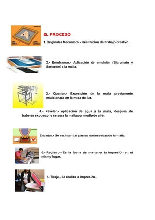 Tecnica de impresión