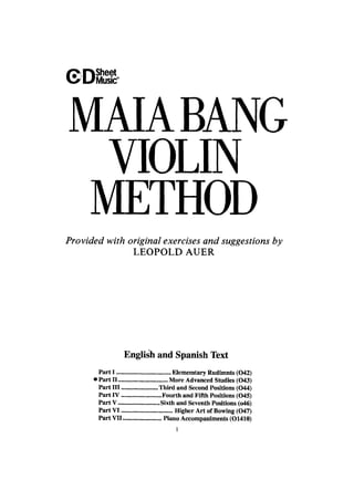 Tecnica pr violino parte ii    maia bang (www.sheetmusic-violin.blogspot.com)