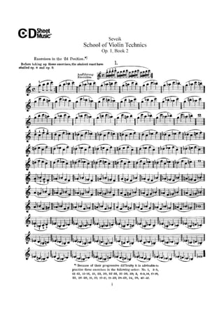 Tecnica pr violino parte ii op.1   sevcik (www.sheetmusic-violin.blogspot.com)