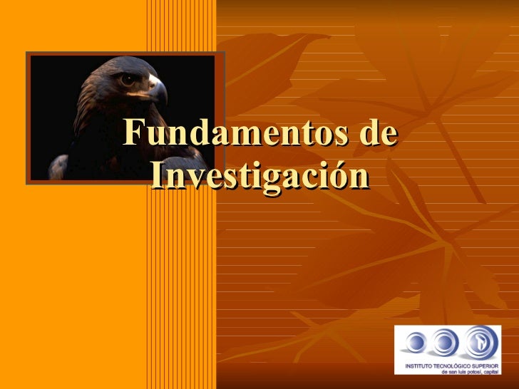 FUNDAMENTOS DE INVESTIGACION