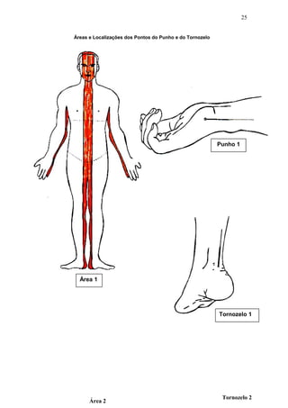Áreas e Localizações dos Pontos do Punho e do Tornozelo
25
Tornozelo 2
Área 2
Tornozelo 1
Punho 1
Área 1
 