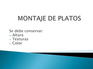 ASARLos métodos para asar son: Horno – Brasa – Parrilla.Las piezas deben cocinarse con mucha grasa. Entre más grasa, mejor sabor.Los jugos de la técnica asado se llaman Gravyy son para la salsa.Temperaturas:Medium: 140° - 150°FWell Done: 150° - 165°F