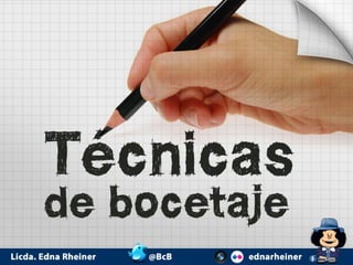 Tecnicas de bocetaje