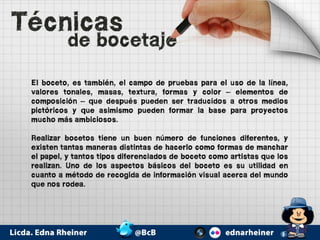 Tecnicas de bocetaje