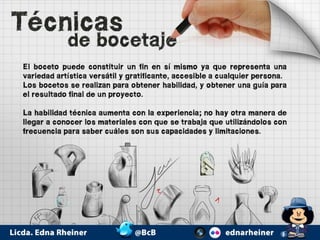 Tecnicas de bocetaje